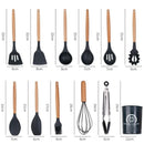 Jogo de Cozinha Kit C/12 Peças de Silicone