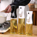 Garrafa de óleo spray para cozinha, dispensador de azeite, churrasco cozinhar, cozimento, vinagre vazio, recipientes de molho de soja, 200ml, 300ml - Falacomigo.com