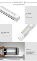 Tubo de luz LED de alumínio