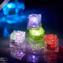 12 Peças de Jogo de Cubos de Gelos de LED com Ativação por Água! - Falacomigo.com