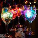 12 Peças de Jogo de Cubos de Gelos de LED com Ativação por Água! - Falacomigo.com