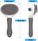 Escova para remoção de pelos de animais de estimação