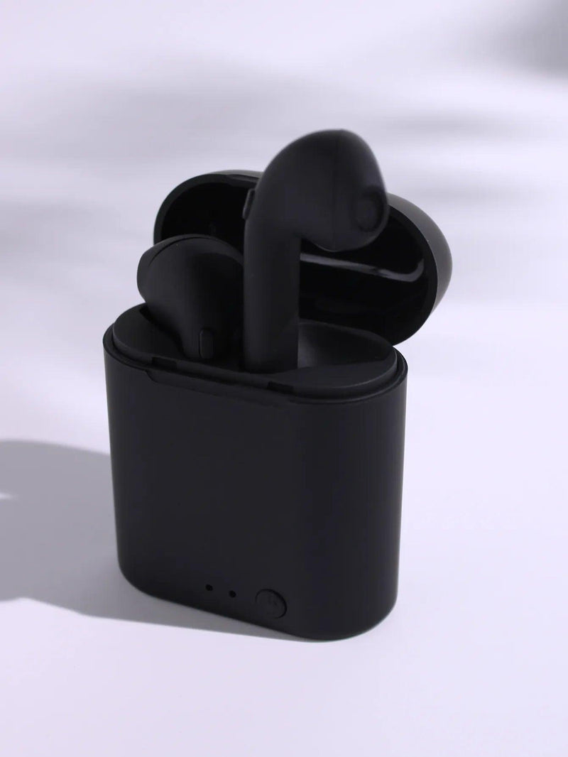 i7Mini TWS 5.0, headset intra-auricular esportivo com microfone, caixa de carregamento. - Falacomigo.com