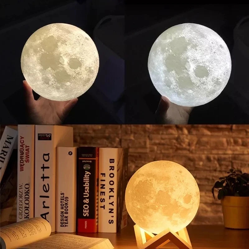 Umidificador Aromatizador Luminária 3D