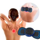 Mini Massageador Portátil Elétrico Cervical EMS Alivia Dores Corpo Pescoço, lombar - Falacomigo.com