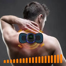 Mini Massageador Portátil Elétrico Cervical EMS Alivia Dores Corpo Pescoço, lombar - Falacomigo.com