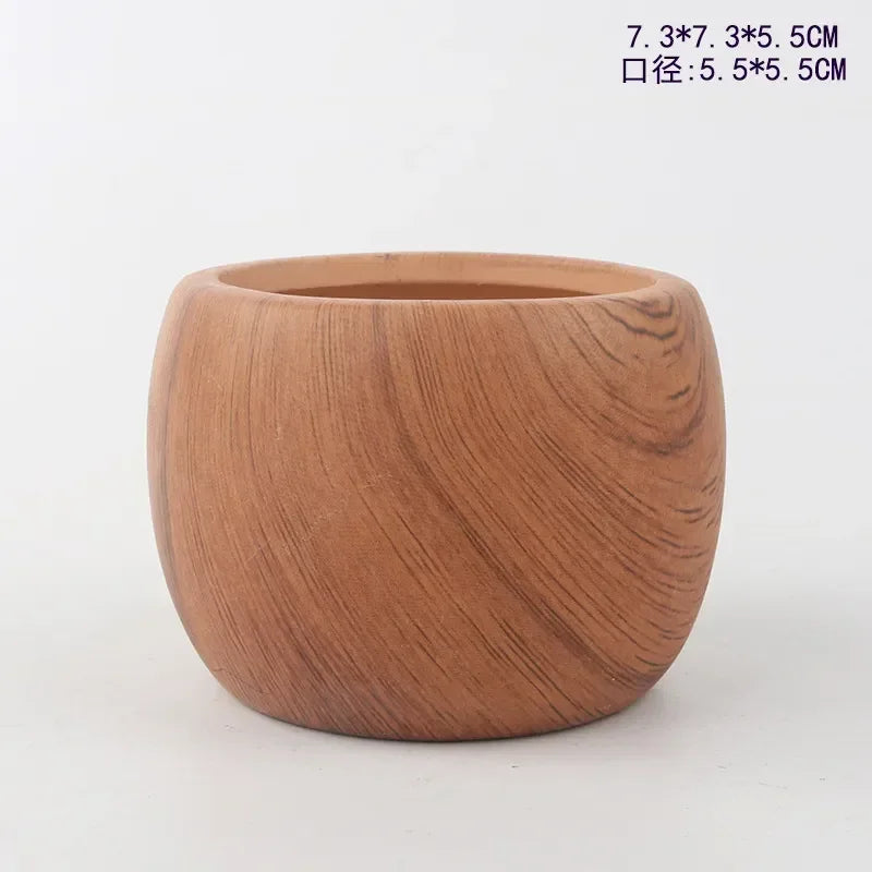 Vasos de Cerâmica para Suculentas