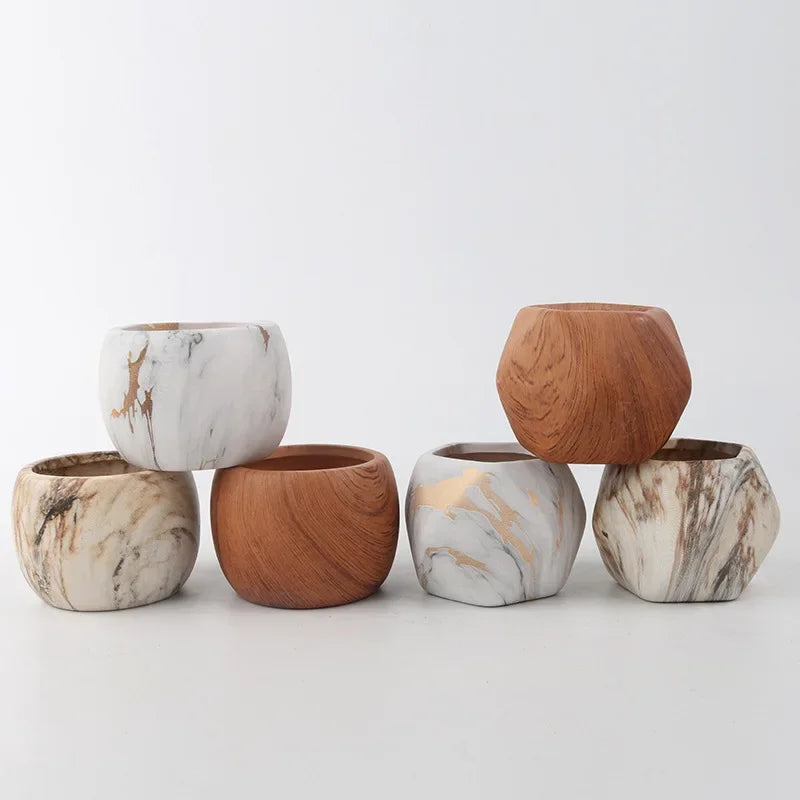 Vasos de Cerâmica para Suculentas