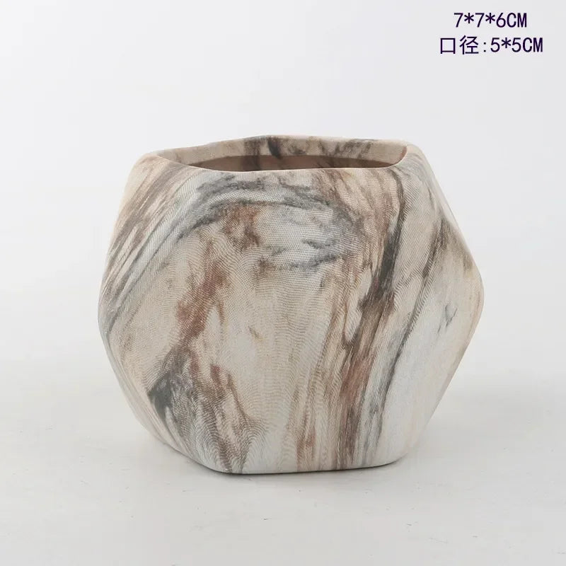 Vasos de Cerâmica para Suculentas