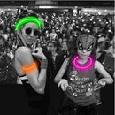 Coleira luminosa recarregável USB