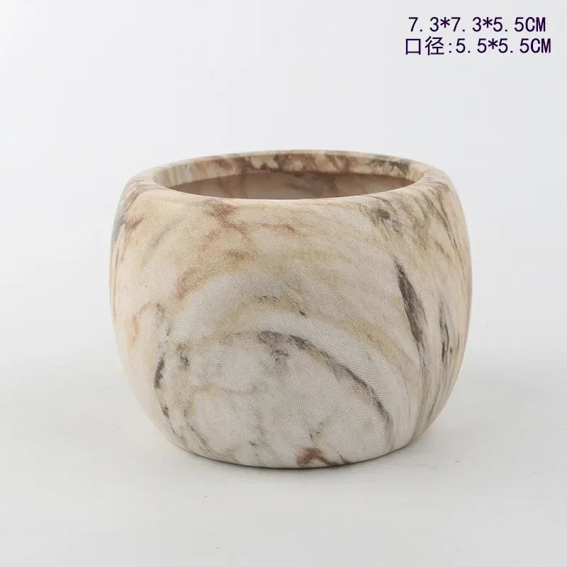 Vasos de Cerâmica para Suculentas