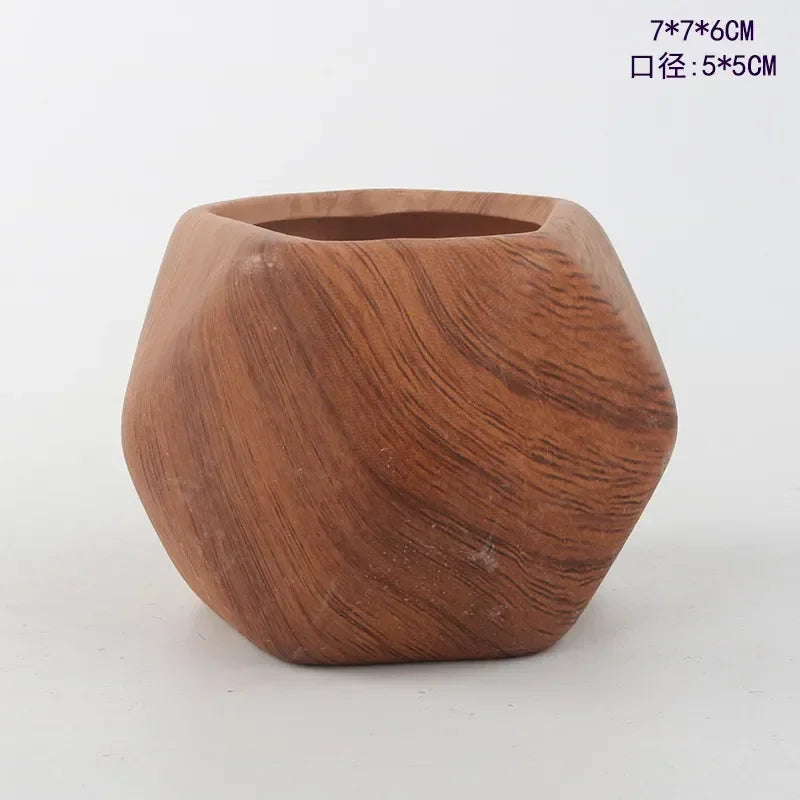 Vasos de Cerâmica para Suculentas