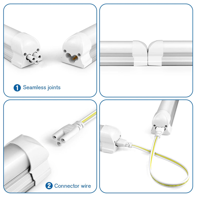 Tubo de luz LED de alumínio