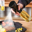 Garrafa de óleo spray para cozinha, dispensador de azeite, churrasco cozinhar, cozimento, vinagre vazio, recipientes de molho de soja, 200ml, 300ml - Falacomigo.com