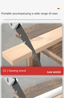 Serra Manual Dobrável Multifuncional