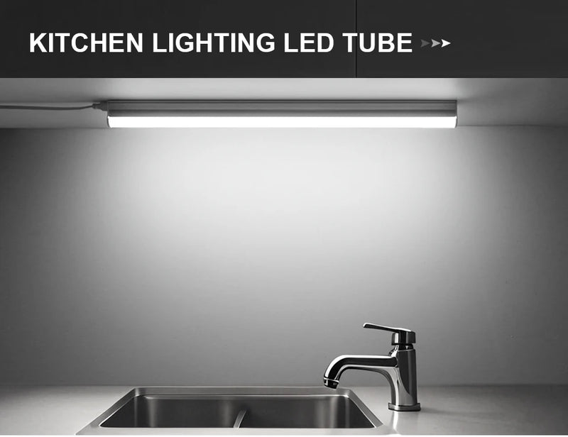 Tubo de luz LED de alumínio