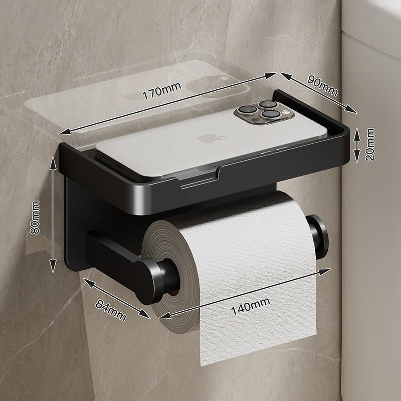 Suporte de Papel Higiênico, Perfume, Armazenamento de Banheiro