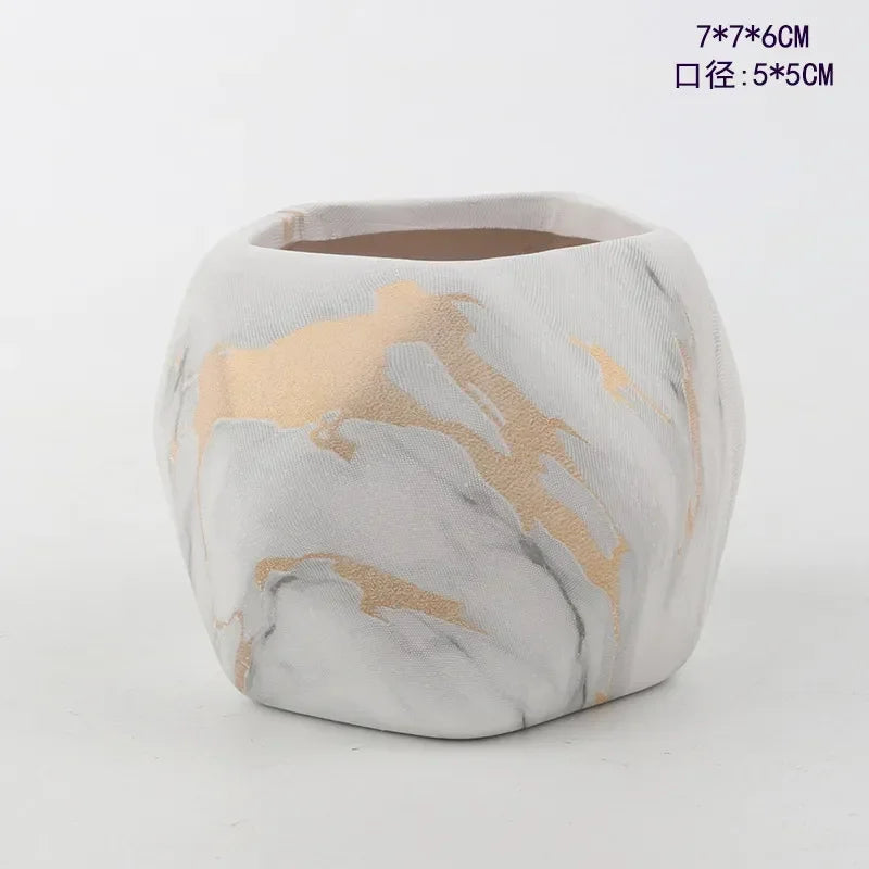Vasos de Cerâmica para Suculentas