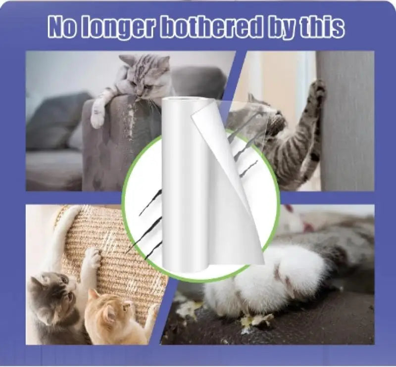 Fita Anti-iscos Para Gato Transparente -CatDog