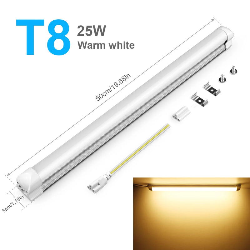 Tubo de luz LED de alumínio