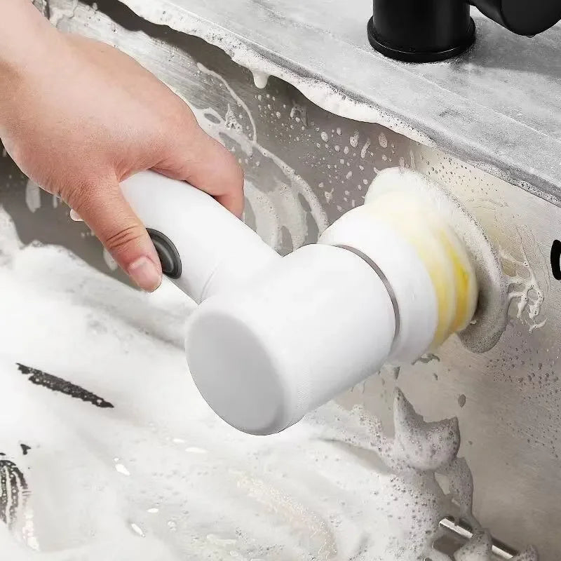 Escova de limpeza Elétrica Portátil 5 em 1 -CleanPro