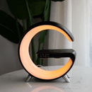 Luminária, Abajur, Caixa de som, Carregador sem fio e Despertador Smart Station 2023 - Falacomigo.com